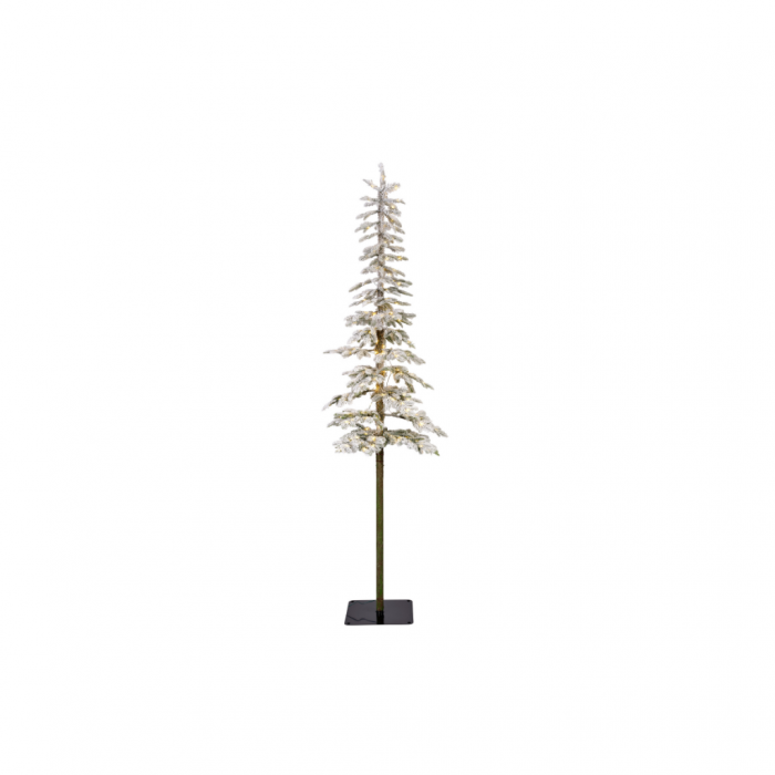 Everlands kunstkerstboom Alpine Sneeuw met verlichting 180x41cm main product photo