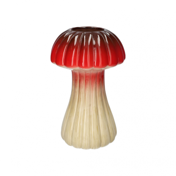 Vaas Paddenstoel rood 18 x 28.5 cm main product photo