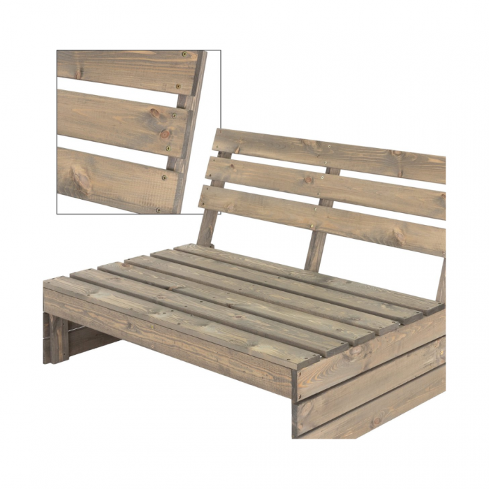 Pro Garden palletbank modulair design 120 cm