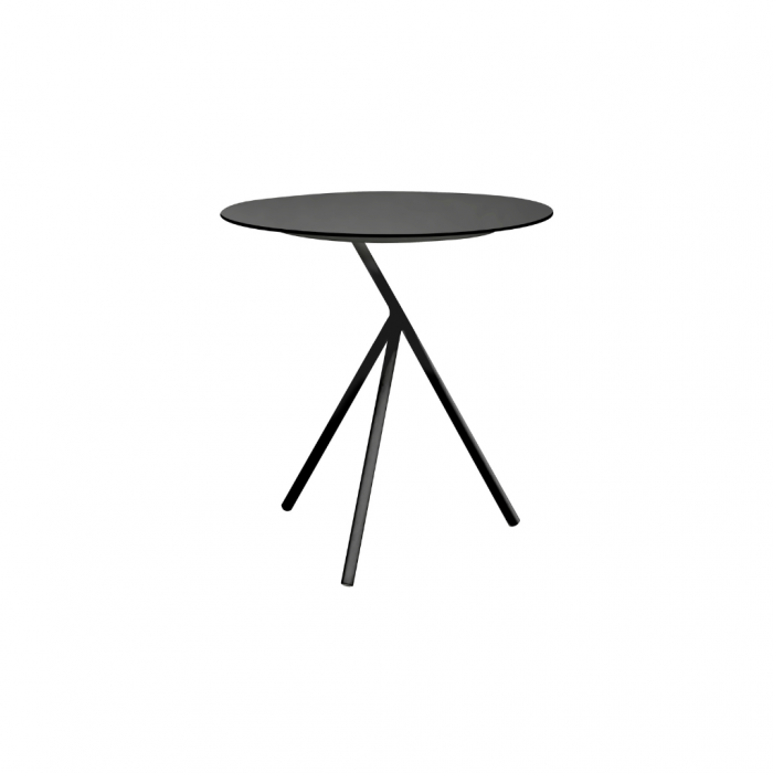 Aluminium bijzettafel antraciet main product photo
