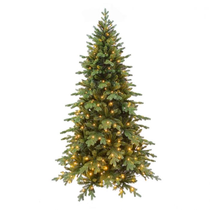 Janga kunstkerstboom met verlichting 300L H210x134cm main product photo