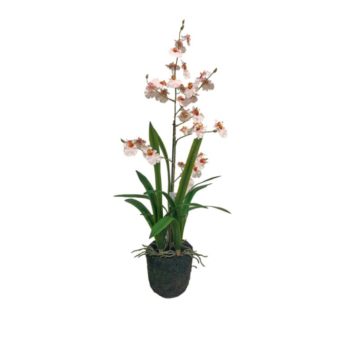 Kunstplant Orchidee in pot roze 75 cm main product photo