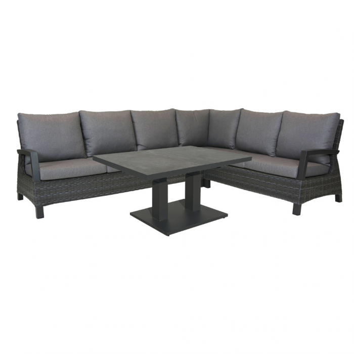 Royal Seasons Lissabon Hoeklounge met verstelbare tafel main product photo