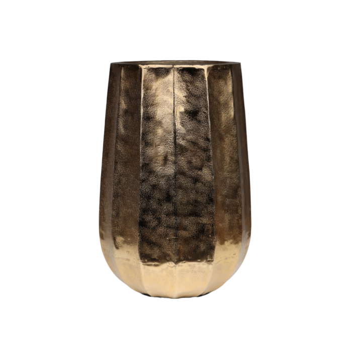 Pot aluminium brush gold 55 x 64.5 cm main product photo