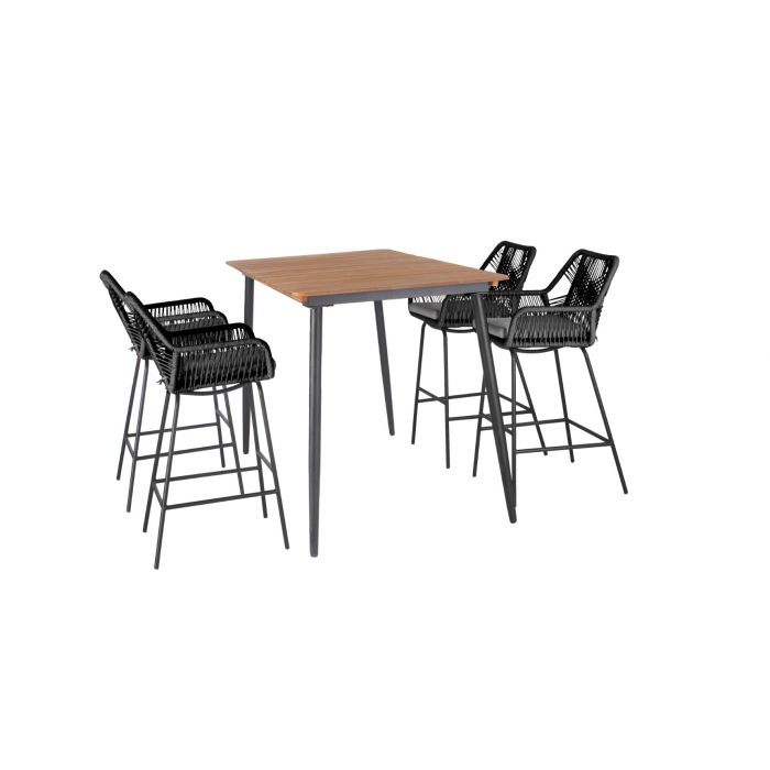 Ease Up Napoli barset zwart 4 personen main product photo