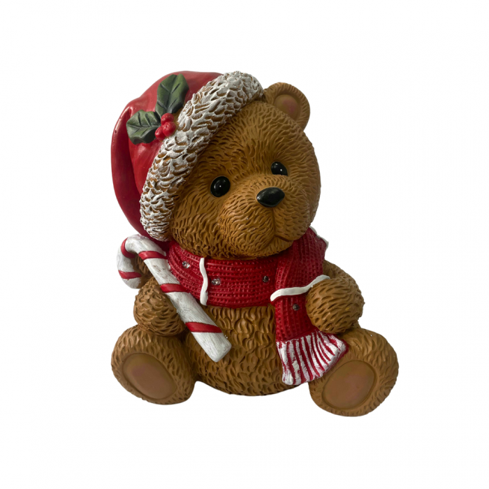 Kerstbeer zuurstok LED 29 cm main product photo