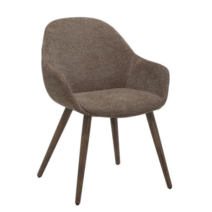Eetkamerstoel Enzo retro grey main product photo