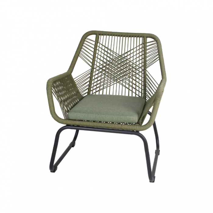 Ease Up Napoli lounge stoel groen main product photo