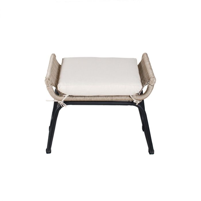 Ease Up Napoli loungestoel met voetensteun beige
