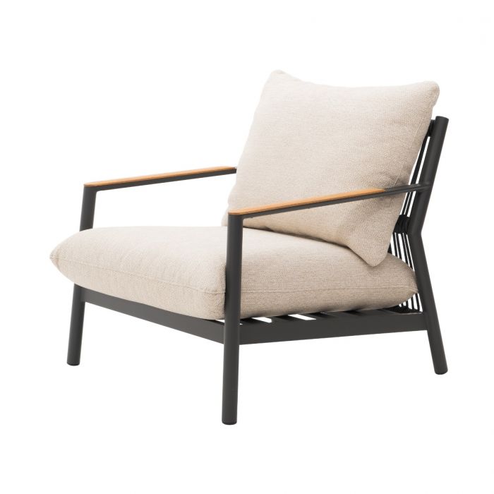 Royal Seasons Las Palmas lounge fauteul antraciet main product photo
