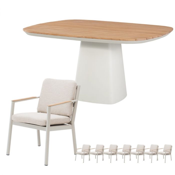 Royal Seasons Las Palmas dining set 8 personen main product photo