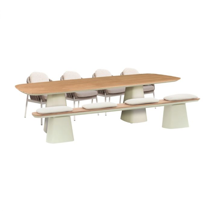 Royal Seasons Doha stoel-bank dining set 8 personen main product photo