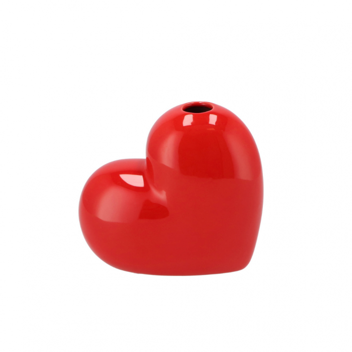 Sweet Heart Vase Red main product photo