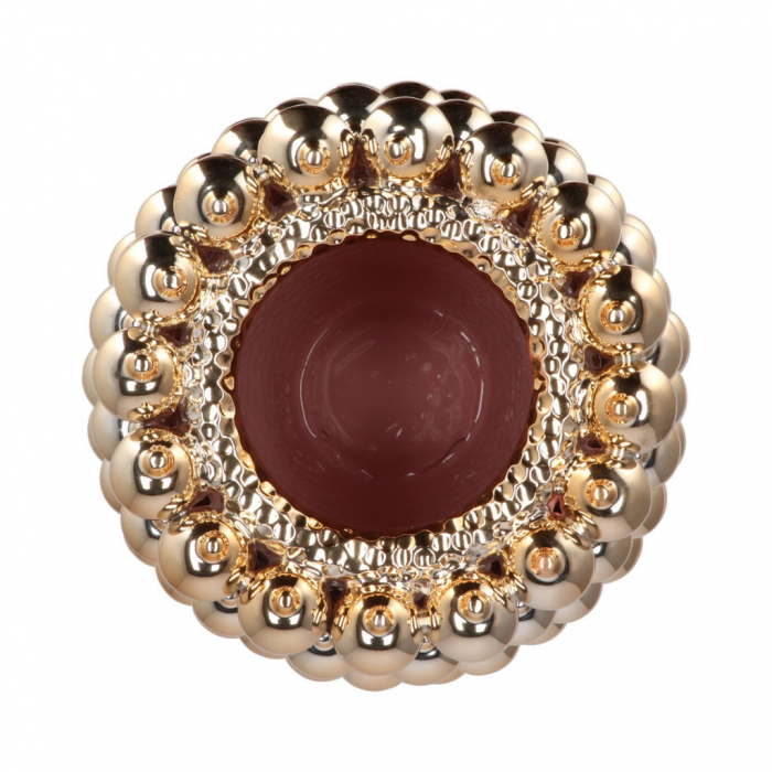 Vaas Kerstballen Goud 27 x 33