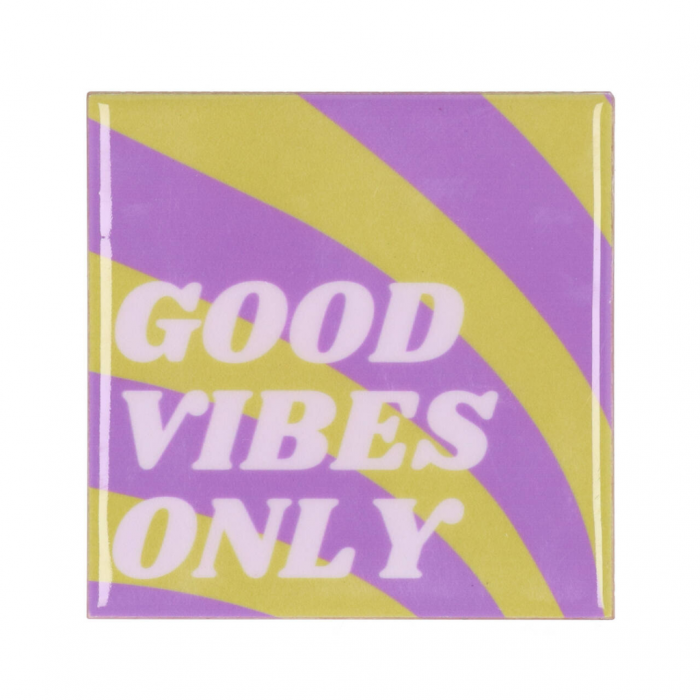 Tegel Good Vibes Paars 10 x 10 cm main product photo