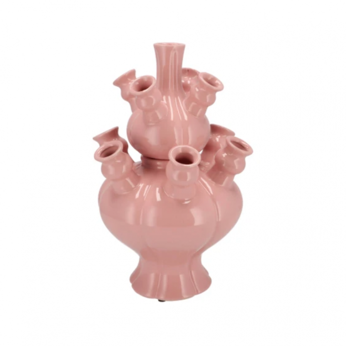 Tulpenvaas Rotterdam roze set 25 x 36 cm main product photo