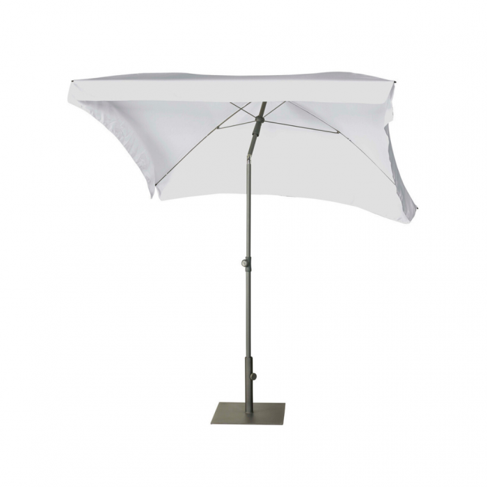 Platinum Aruba Stokparasol 2,0x1,3 volant licht grijs main product photo