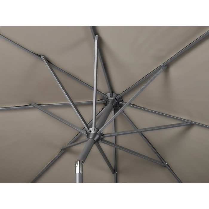 Platinum Riva Stokparasol 2,75x2,75 Zwart
