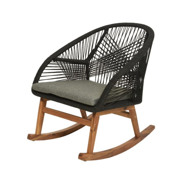 Outdoor Living Schommelstoel Seville zwart main product photo
