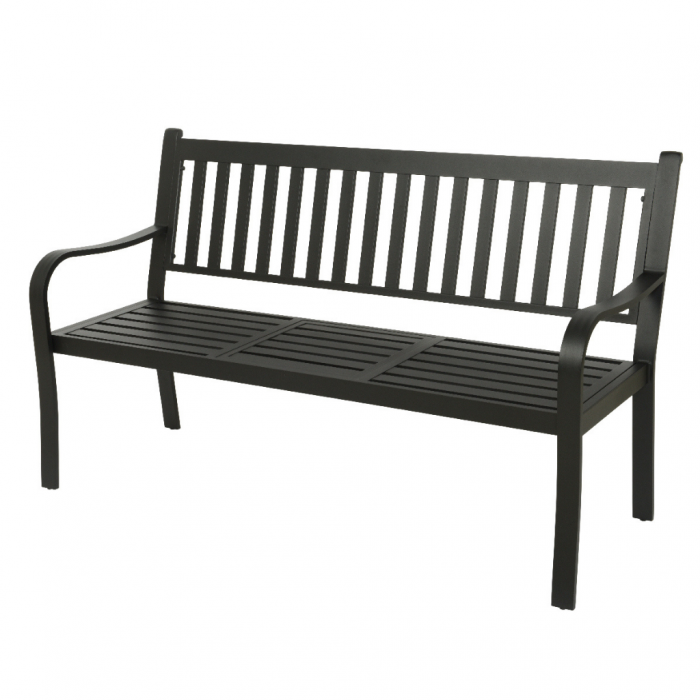 Outdoor Living Tuinkbank Nottingham aluminium zwart