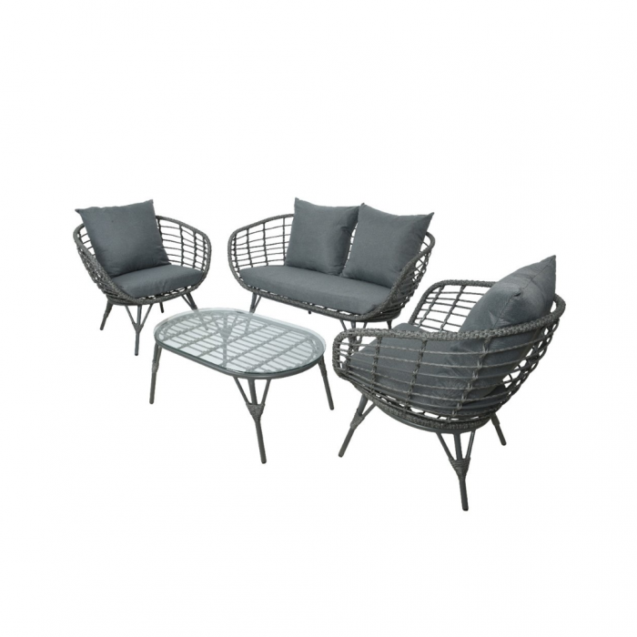 Evora Loungeset Grijs main product photo