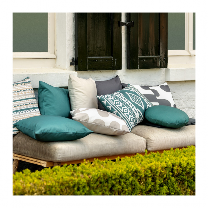 Dutch Decor Outdoor Sierkussen Mauro 45x45 cm Sagebrush Green