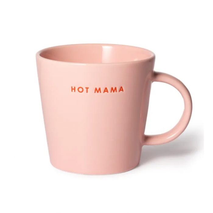 Vondels Ceramic Tea Cup Hot Mama pink 350ml main product photo