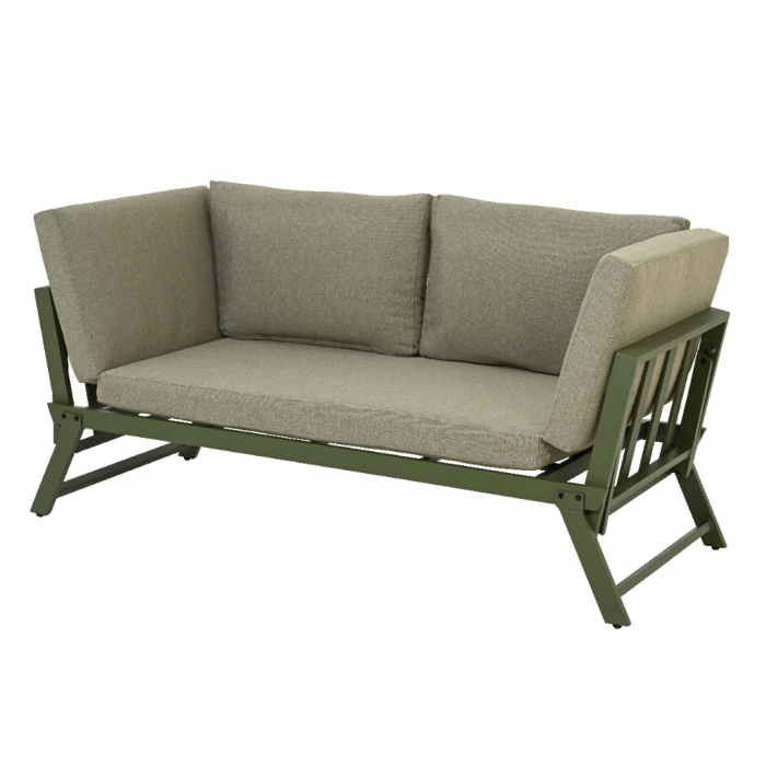 Outdoor Living Loungebed Malmö aluminium groen main product photo