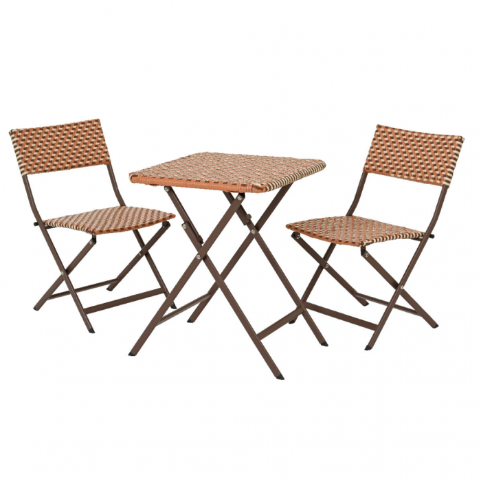 Outdoor Living Montpellier bistro set terracotta main product photo