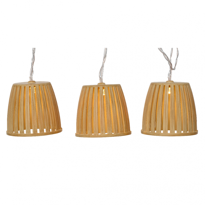 Lumineo Solar lichtsnoer naturel boho 4.5 m main product photo