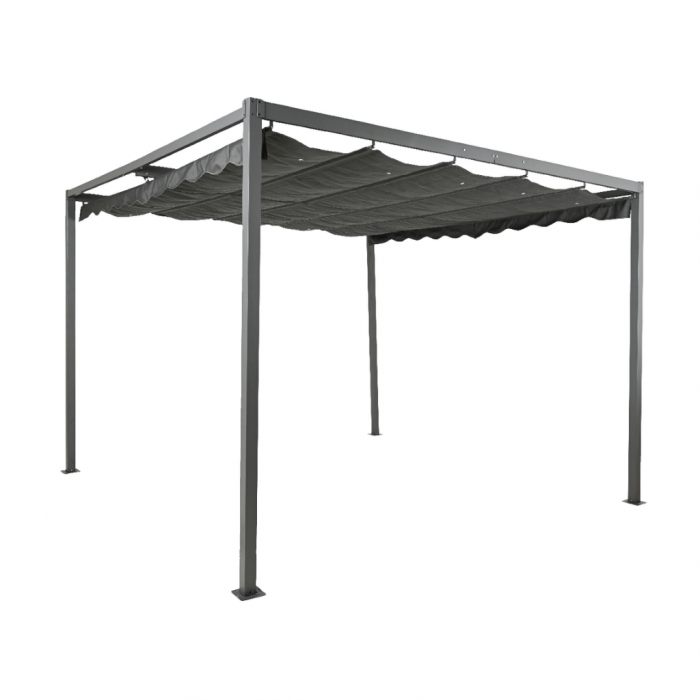 Outdoor Living Pergola aluminium antraciet 3 x 3 m main product photo