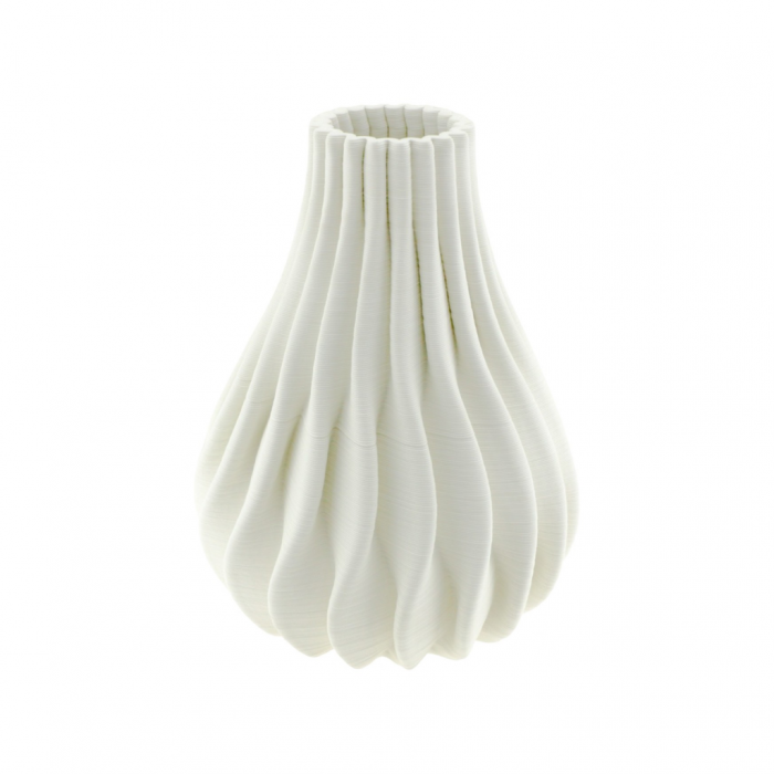 Home Society Vaas Atlantis Sandy wit porselein main product photo