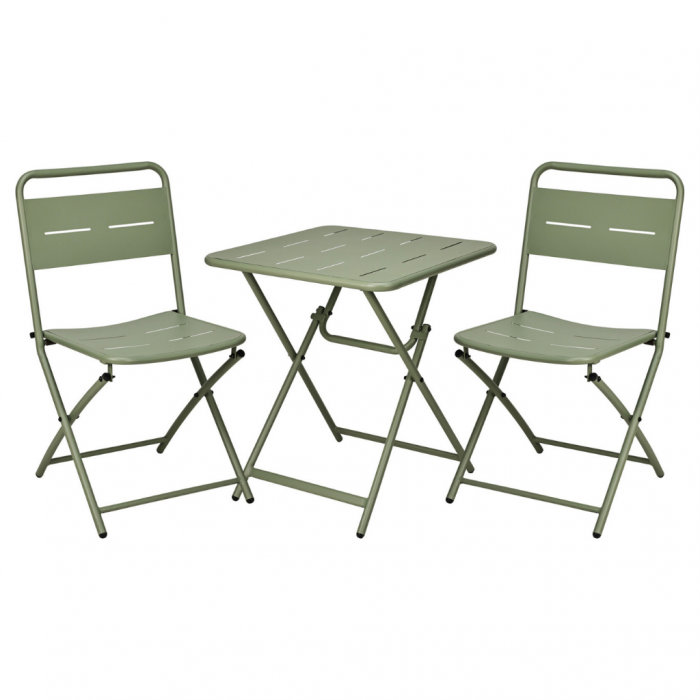 Bistroset mat groen 3-delig main product photo