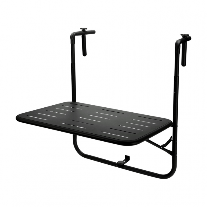 Pro Garden Balkontafel zwart 61.5 x 51 x 5 cm main product photo