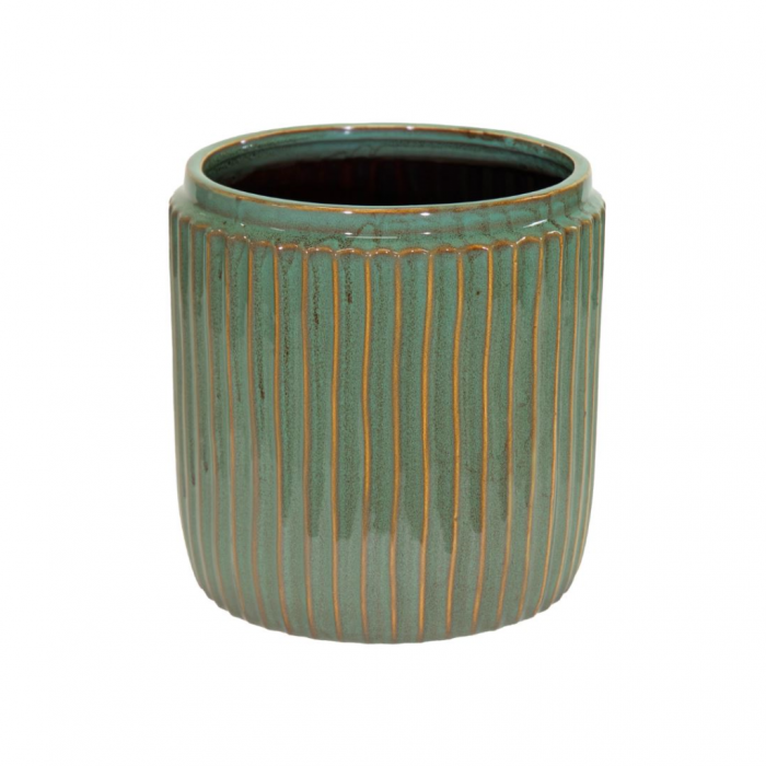 Bloempot Hamlet Cylinder Sage 14 x 14 cm main product photo