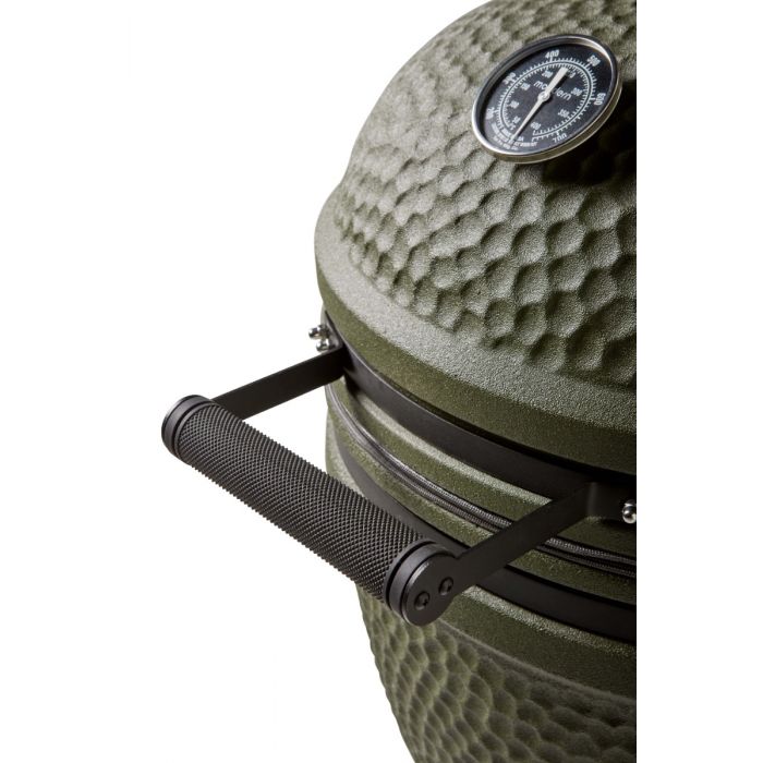 Moddern Kamado met pedestal wood