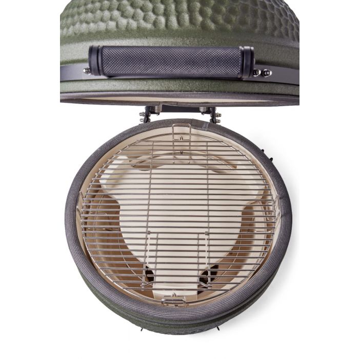 Moddern Kamado met pedestal wood