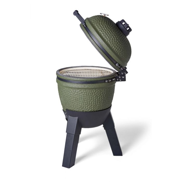 Moddern Kamado met pedestal aluminium