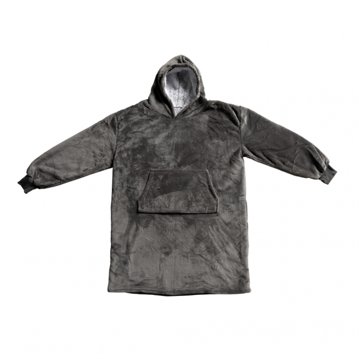 Dutch Decor Hoodie Sherry Charcoal Gray