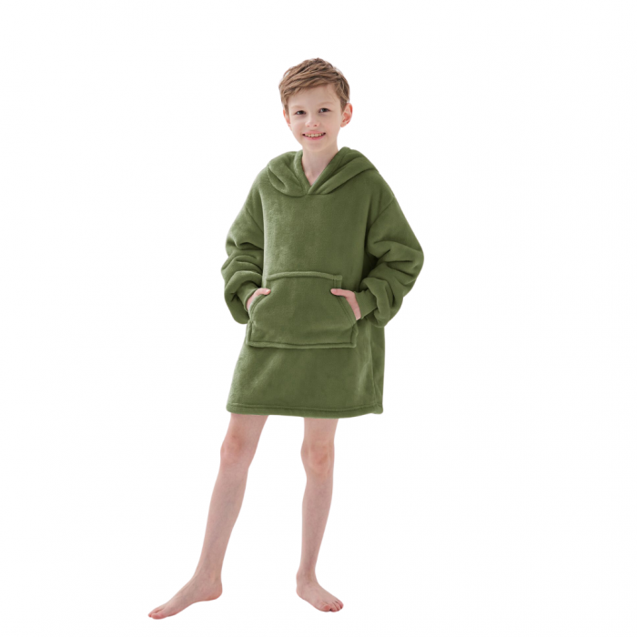 Junior Oversized Hoodie Groen main product photo