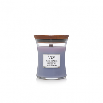 WoodWick Lavender Spa Medium Candle