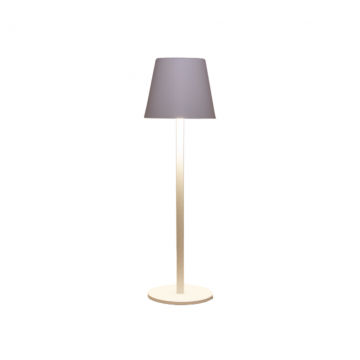 Draadloze Tafellamp Mat Wit 11 x 36.5 LED Warm Wit Dimbaar