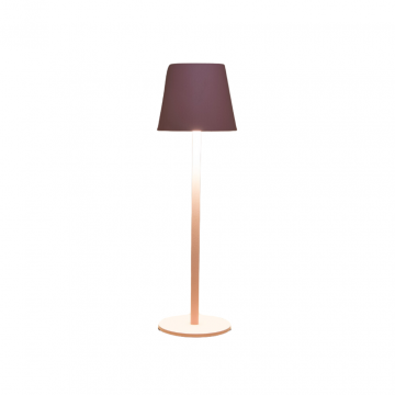 Draadloze Tafellamp Mat Roze 11 x 36.5 LED Warm Wit Dimbaar