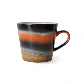 HKliving 70s Ceramics cappuccino mug Heat