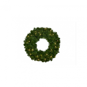 Evergreen krans Colorado spruce 60cm met verlichting