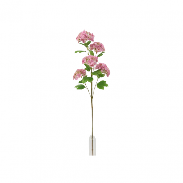 Kunstbloem Hortensia 95 cm lichtroze