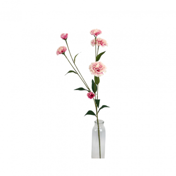 Kunstbloem Sering 63 cm roze