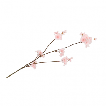 Kunstbloem Zijde Cherry Blossom Licht Roze 85cm