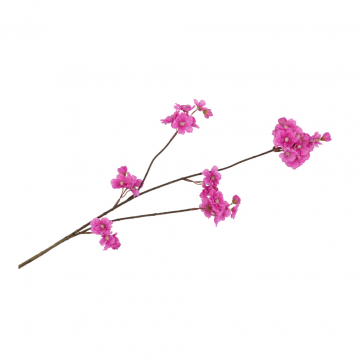 Kunstbloem Zijde Cherry Blossom Paars 85cm