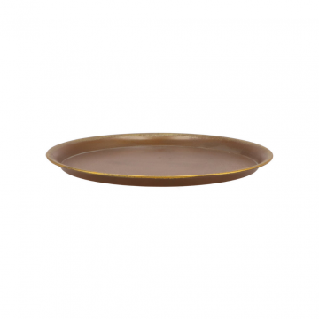 Tosca Plate Goud 25 cm